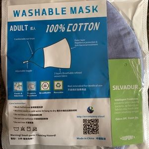 100% Cotton Washable Face Mask